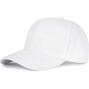 Unisex White Washed 100%Cotton Adjustable Size Strap Casual Classic Baseball Cap